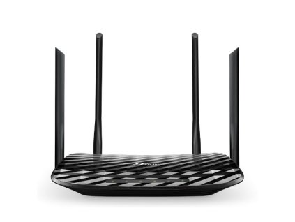 TP-LINK Archer C6 AC1200 Dual-Band Wi-Fi Router, 867Mbps at 5GHz + 300Mbps at 2.4GHz, 5 Gigabit Ports