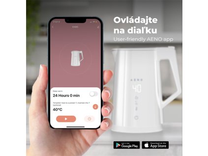 AENO  EK8S Rýchlovarná smart kanvica