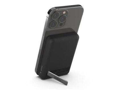 Belkin BOOST CHARGE™ MagSafe Magnetická Bezdrátová PowerBanka se stojánkem, 5000mAh, černá