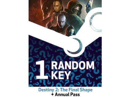 Skúste získať Destiny 2: The Final Shape + Annual Pass – Random 1 Key (PC) Steam Key