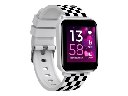 Canyon KW-43, Joyce, smart hodinky pre mládež, IPS displej 1.54´´, IP67, Entertainment, hry, športy, notifikácie, biele