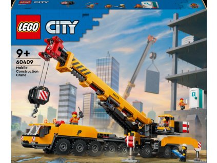 LEGO CITY 60409 Žlutý pojízdný stavební jeřáb