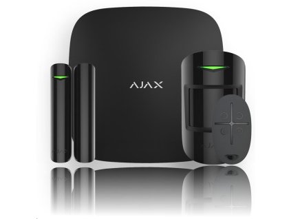 Ajax StarterKit SET (8EU) ASP black (38169) set centrálního ovládacího panelu