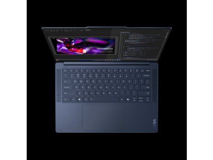 LENOVO IP YOGA Slim 7 14Q8X9, Snapdragon X1E 78 100, 14.5˝ 2944x1840 3K/Touch, UMA,32GB,SSD 1TB, W11Pro, modrý, 3yPS, AI