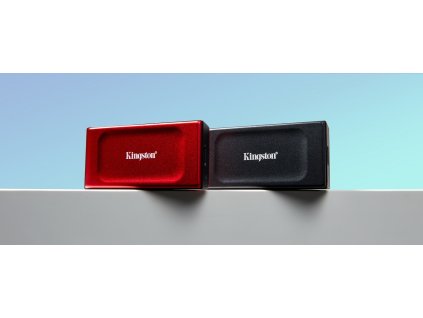 Kingston 2TB externý SSD XS1000 RED Series USB 3.2 Gen 2x2, ( r1050 MB/s, w1000 MB/s )