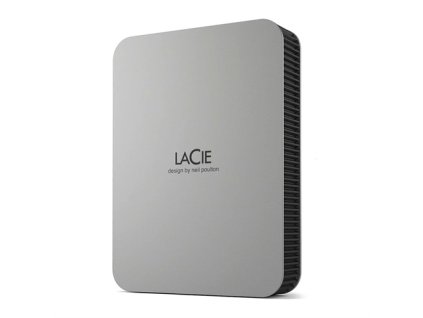 LaCie ext. HDD 4TB Mobile Drive 2.5" USB 3.2 Gen 1 - Moon Silver