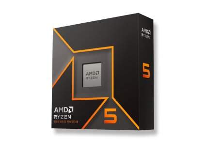 CPU AMD RYZEN 5 9600X, 6-core, 3.9GHz, 38MB cache, 65W, AMD Radeon Graphics, socket AM5, BOX, bez chladiče
