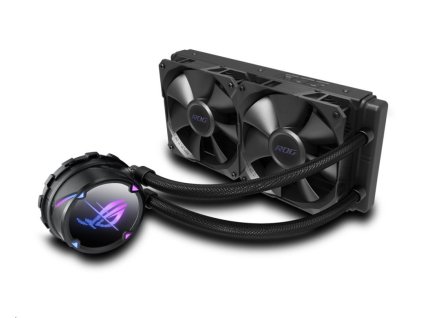 ASUS vodní chladič CPU AIO ROG STRIX LC II 240, 2x120mm, LGA1851, AM4