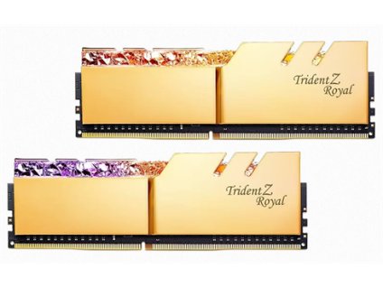 G.SKILL 32GB kit DDR4 3600 CL16 Trident Z Royal gold