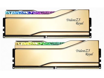 G.SKILL 32GB kit DDR5 7200 CL34 Trident Z5 Royal gold