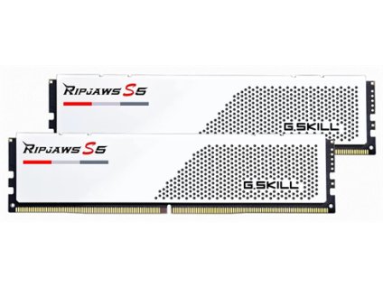 G.SKILL 32GB kit DDR5 6000 CL36 Ripjaws S5 white