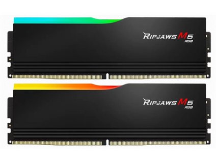 G.SKILL 32GB kit DDR5 6000 CL32 Ripjaws M5 RGB black