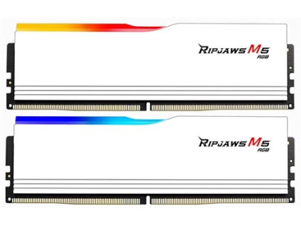 G.SKILL 32GB kit DDR5 6000 CL32 Ripjaws M5 RGB white