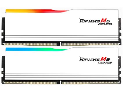 G.SKILL 32GB kit DDR5 6000 CL36 Ripjaws M5 Neo RGB AMD EXPO white