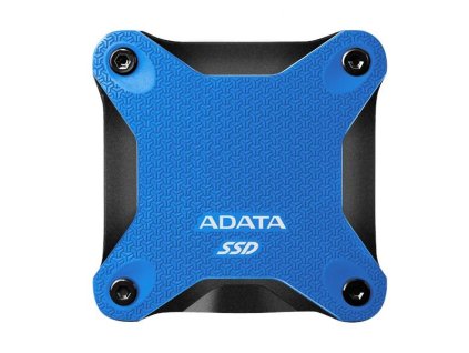 ADATA Externí SSD 1TB SD620, USB Micro-B, USB 3.2 Gen 2, R:520/W:460MB/s, modrá