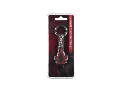 Assassin's Creed Shadows - Creed Logo Metal Keychain (Barva Silver)
