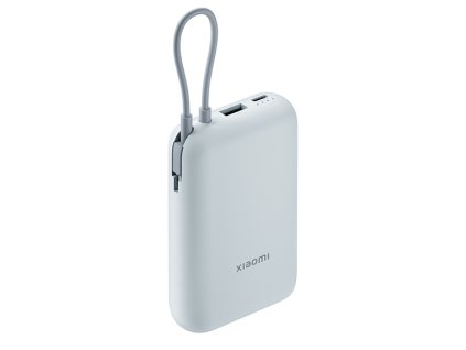Xiaomi Power Bank 10000mAh (Integrated Cable) Ice Blue GL