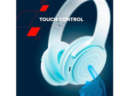 Canyon BTHS-4, OnRiff 4 Bluetooth bezdrôtové slúchadlá, 50 hod výdrž, skladacie, modré