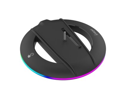 iPega P5S025S Vertikálne Stojan s RGB pre PS5 Slim Black