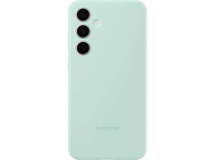 Samsung Silikónový zadný kryt,EF-PS721CMEGWW pre S24 FE,Mentolovo-zelená