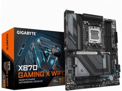 Gigabyte X870 GAMING X WIFI7, AMD X870, AM5, 4xDDR5, ATX