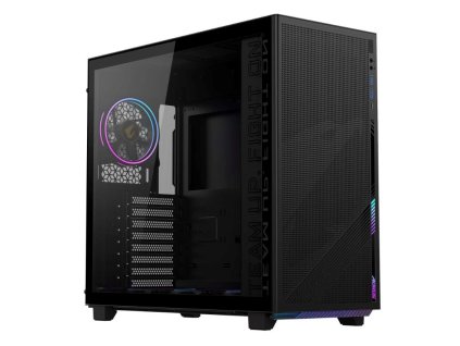 GIGABYTE case GB-AC400G ST, Mid Tower, 1x USB-C, 2x USB3.0, Průhledná bočnice, 4x ARGB 120mm Fan, černá