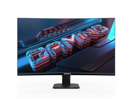 GIGABYTE LCD - 27" Gaming monitor GS27FC, Prohnutý VA 1500R, 1920 x 1080 FHD, 180Hz, 3000:1, 250cd/m2, 1ms, 2xHDMI, 1xDP