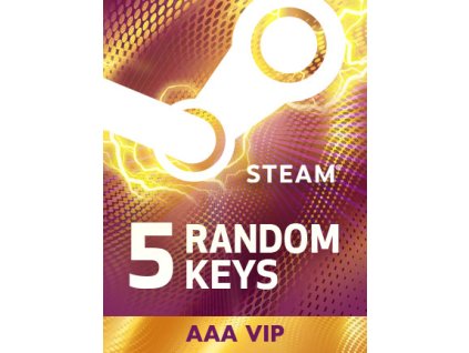 AAA VIP Random 5 Keys (PC) Steam Key