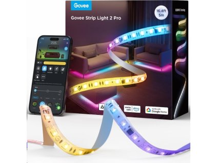 Govee Strip Light 2 Pro RGBICWW pásek 5m Matter