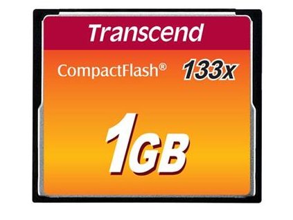 Transcend 1GB CF (133X) paměťová karta