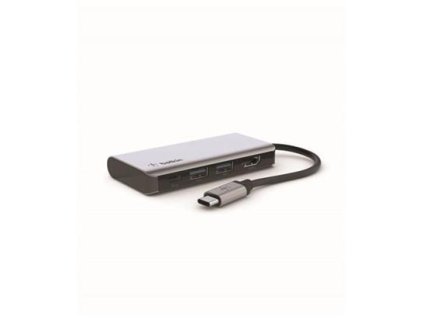 Belkin USB-C 4v1 Multiport adaptér - 4K HDMI, USB-C PD 3.0, 2x USB-A 3.0