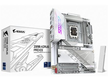 Gigabyte AORUS Z890 PRO ICE, Intel Z890, LGA1851, 4xDDR5, ATX