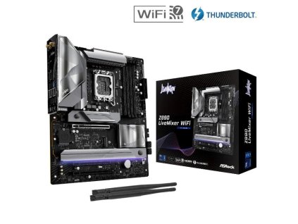 ASRock MB Sc LGA1851 Z890 LIVEMIXER WIFI, Intel Z890, 4xDDR5, 1xHDMI, 2xThunderbolt, WI-FI