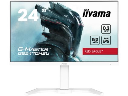 iiyama G-Master/GB2470HSU-W6/23,8''/IPS/FHD/180Hz/0,2ms/White/3R