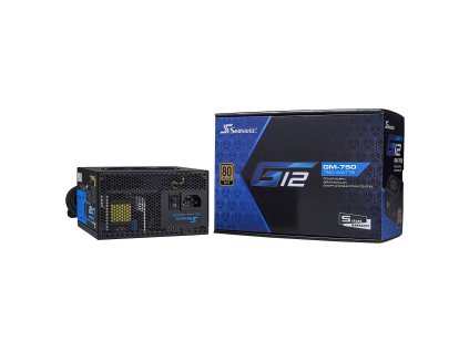 Zdroj 750W, Seasonic G12 GM-750 Gold (V1.5) retail