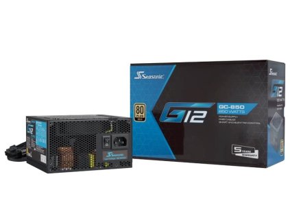 Zdroj 850W, Seasonic G12 GC-850 (v1.5) GOLD retail