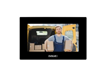 EVOLVEO DoorPhone AP1/AP2 - rozširujúci monitor pre dvojdrôtové systémy videotelefónov, čierny