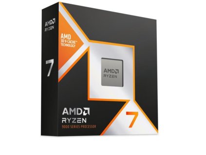 AMD, Ryzen 7 9800X3D, Processor BOX, soc. AM5, 120W, Radeon™ Graphics, bez chladiča