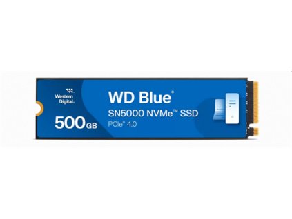 WD Blue SN5000 SSD 500GB M.2 NVMe Gen4 5000/4000 MBps
