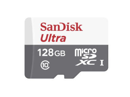 SanDisk Ultra Micro SDXC 128GB, 100MB/s, Class 10