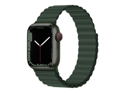Devia remienok Deluxe Series Sport3 Silicone Magnet Band 44/45/46mm - Sequoia