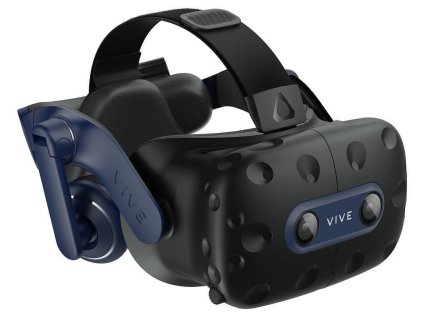 HTC Vive Pro 2 HMD brýle pro virtuální realitu, 2x 2448x2448px 5K rozlišení, 120Hz, FOV 120°, černá/modrá