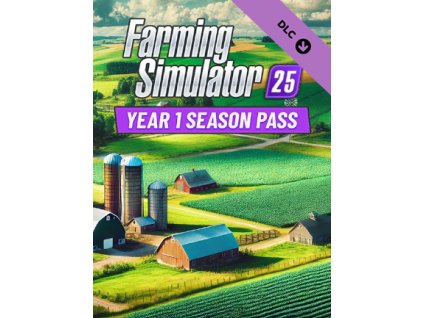 Farming Simulator 25 Year 1 Pass (PC) Steam Key DLC