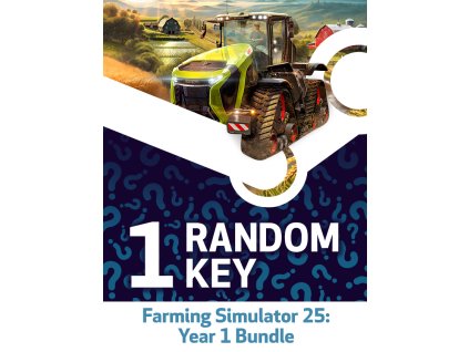Skúste získať Farming Simulator 25 - Year 1 Bundle - Random 1 Key (PC) Steam Key