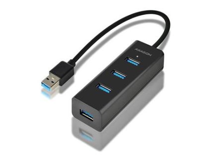 AXAGON HUE-S2B, 4x USB3.0 CHARGING hub, micro USB nap. konektor