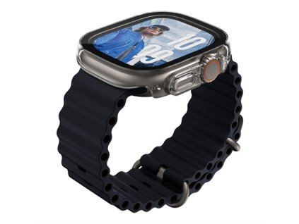 PanzerGlass ochranné sko Snappie Full Body Slim pre Apple Watch Ultra - Clear
