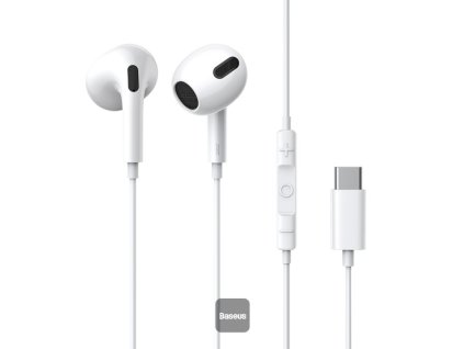 Baseus Encok C17/USB-C/Biela
