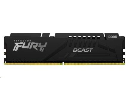 KINGSTON DIMM DDR5 16GB 6000MT/s CL36 FURY Beast Černá EXPO
