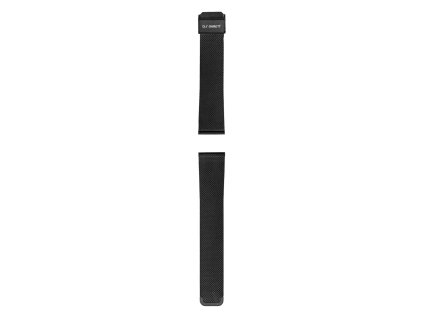 Garett univerzální řemínek 20 mm, černý kovový, typ Mesh