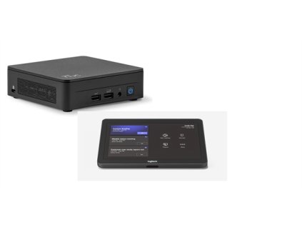 LOGITECH TAPMSTBASE/1 TAP bundle with Intel NUC13L3Kv5, MS Windows 11 IoT Enterprise SAC, MS TEAMS, NO CAM - EU Plug